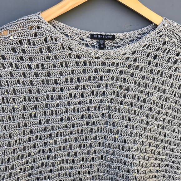 Eileen Fisher Sequin Sweater - Picture 3 of 6